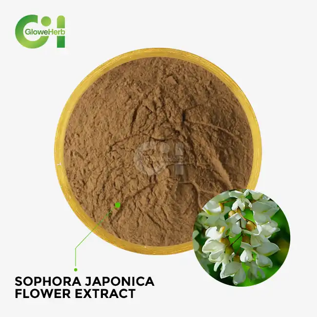 Sophora japonica flower extract